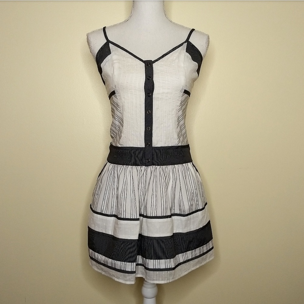Clearance Bebe black and white dress